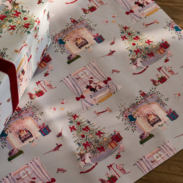 Weihnachts-Geschenkpapierrolle - 10 m