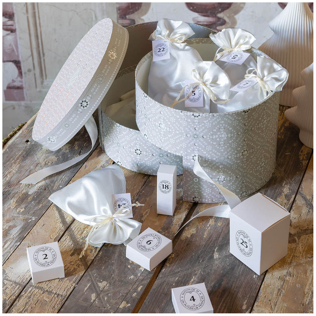 Mathilde M. Adventskalender „Fête Nacrée“ – Duftende Überraschungen in Schmuckbox