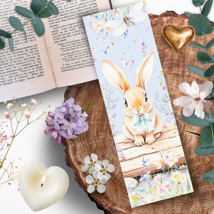 Lesezeichen Der Wunderhase – Ein Hauch Magie für Ihre Bücher