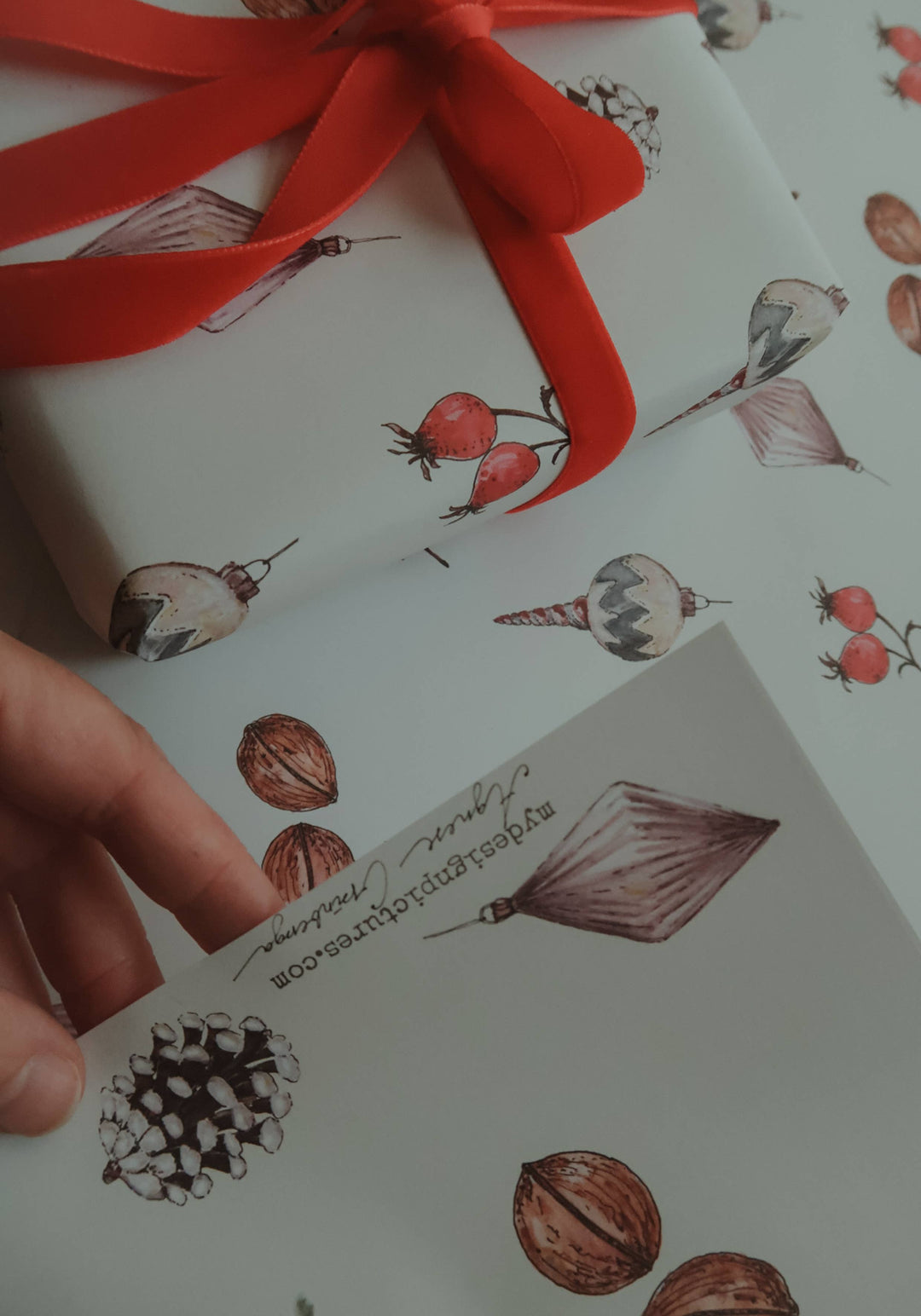 Weihnachts Geschenkpapier - 3 teiliges Set