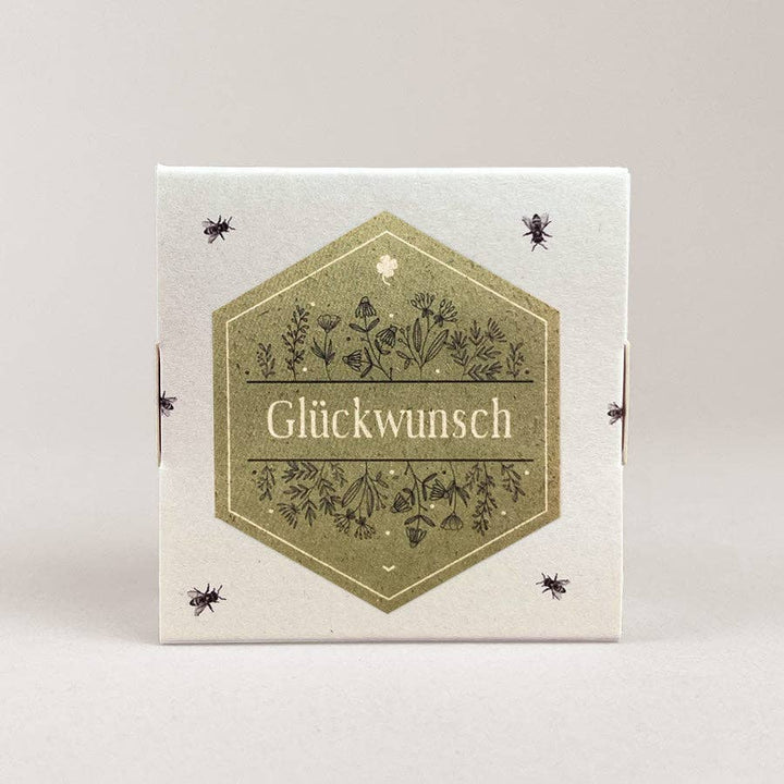 Honigpralinen 4er Set –  Glückwunsch