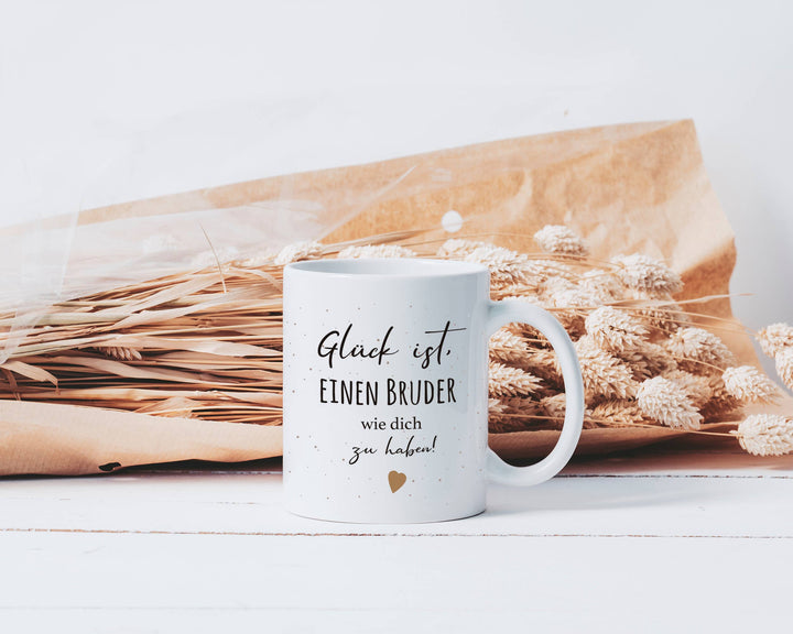 Tasse - Glück ist, einen Bruder wie dich zu haben