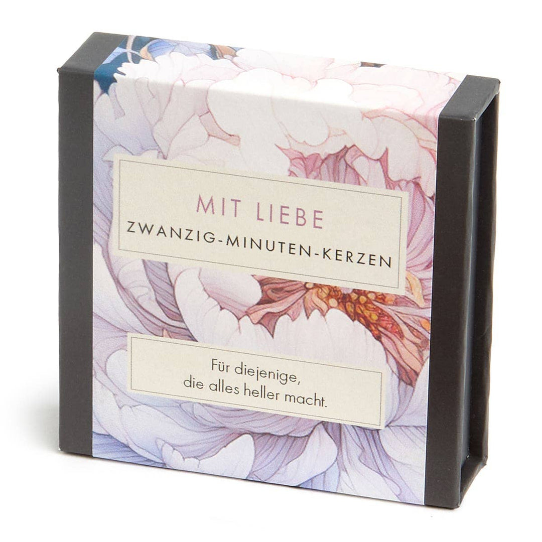Mit Liebe - Twenty Minute Mini Kerzen