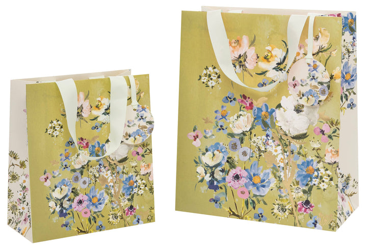 Geschenktasche Englischen Garten  – für ein natürliches und elegantes Präsent