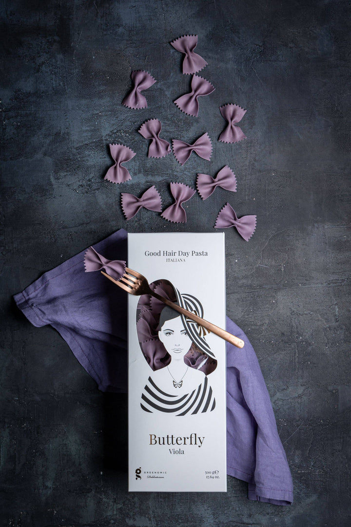 Good Hair Day Pasta - Butterfly Viola Farfalle 250 g