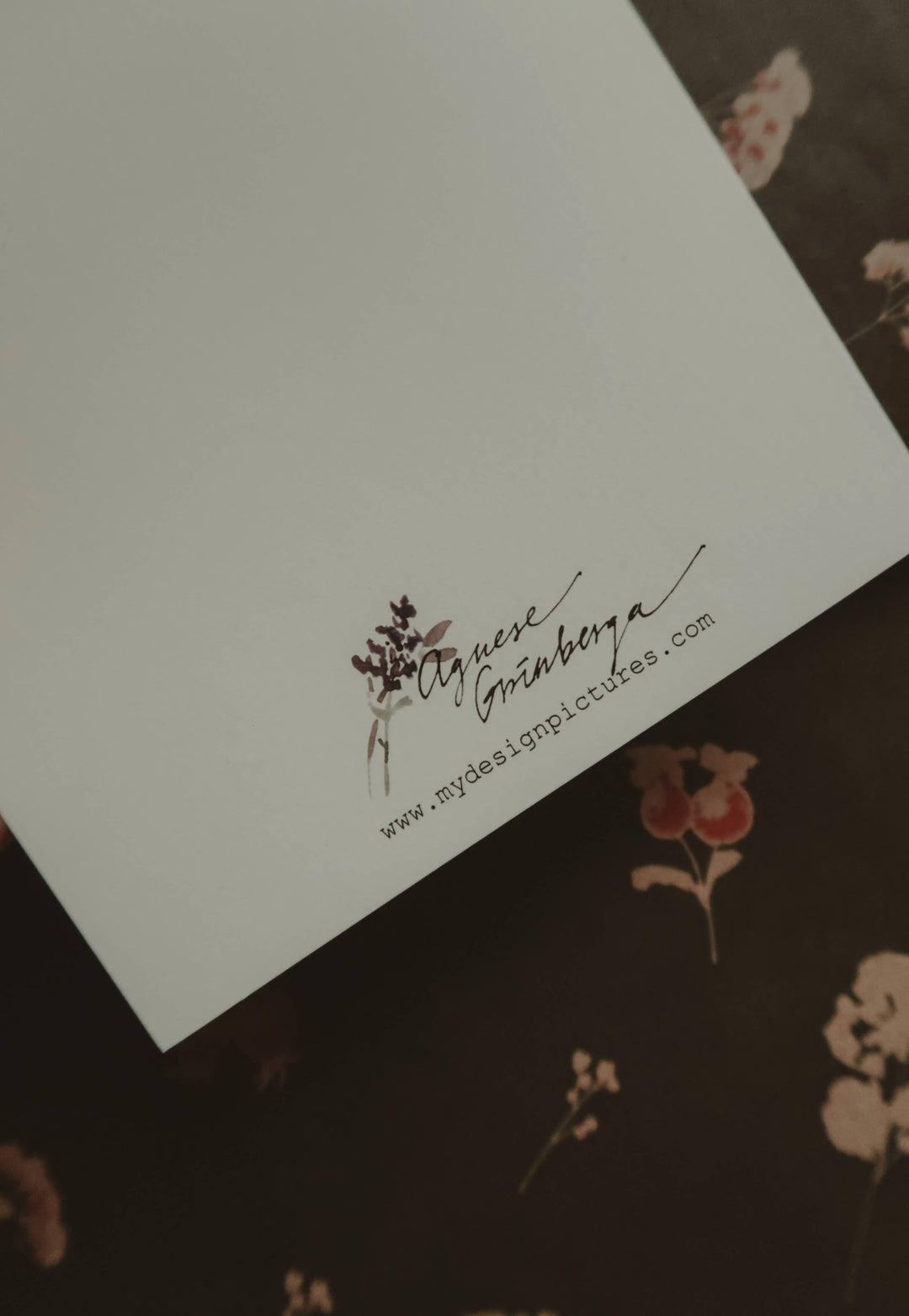 Grusskarte - Vogelbeeren