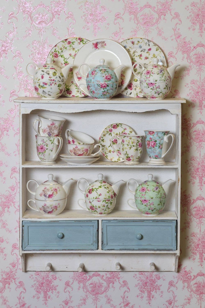 Porzellan Tasse - Rosen
