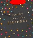 Geschenktasche - Happy Birthday
