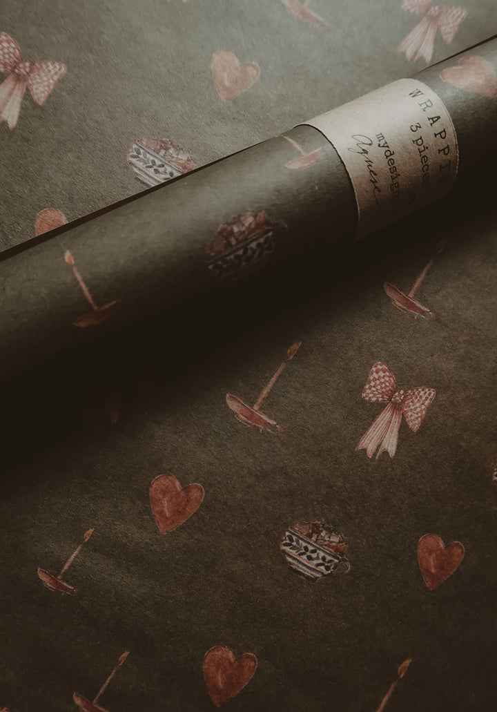 Weihnachts Geschenkpapier - 3 teiliges Set