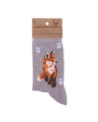 Wrendale Designs – Bambussocken mit Fuchsmotiv