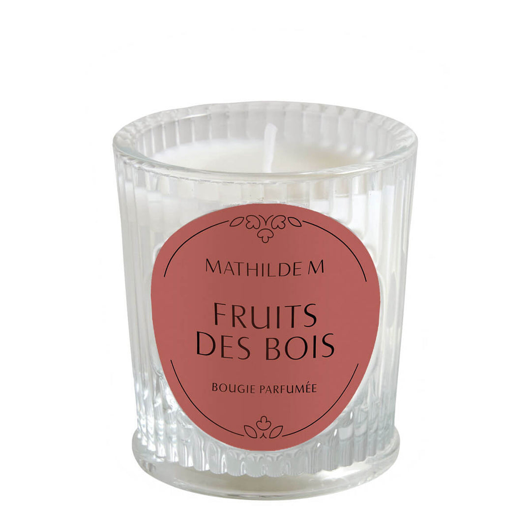 Bougie Parfumée en Verre Mathilde M. - Fruits des Bois