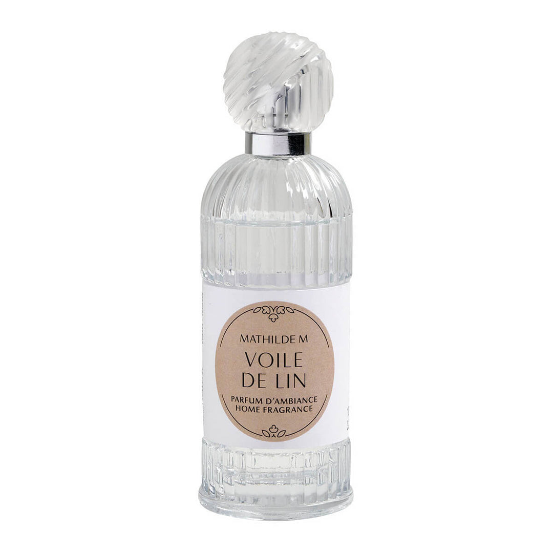 Raumspray „Voile de Lin“ –  Puderiger Frischeduft von Mathilde M. (100 ml)
