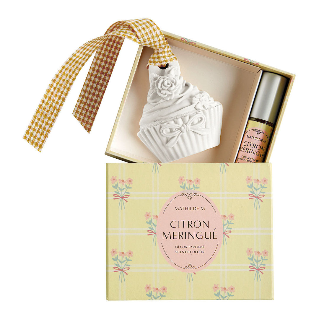 Mathilde M Duftdekor Cupcake - Citron Meringué & Duftkonzentrat