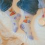 Damensocken Pottering About – By Hannah Dale