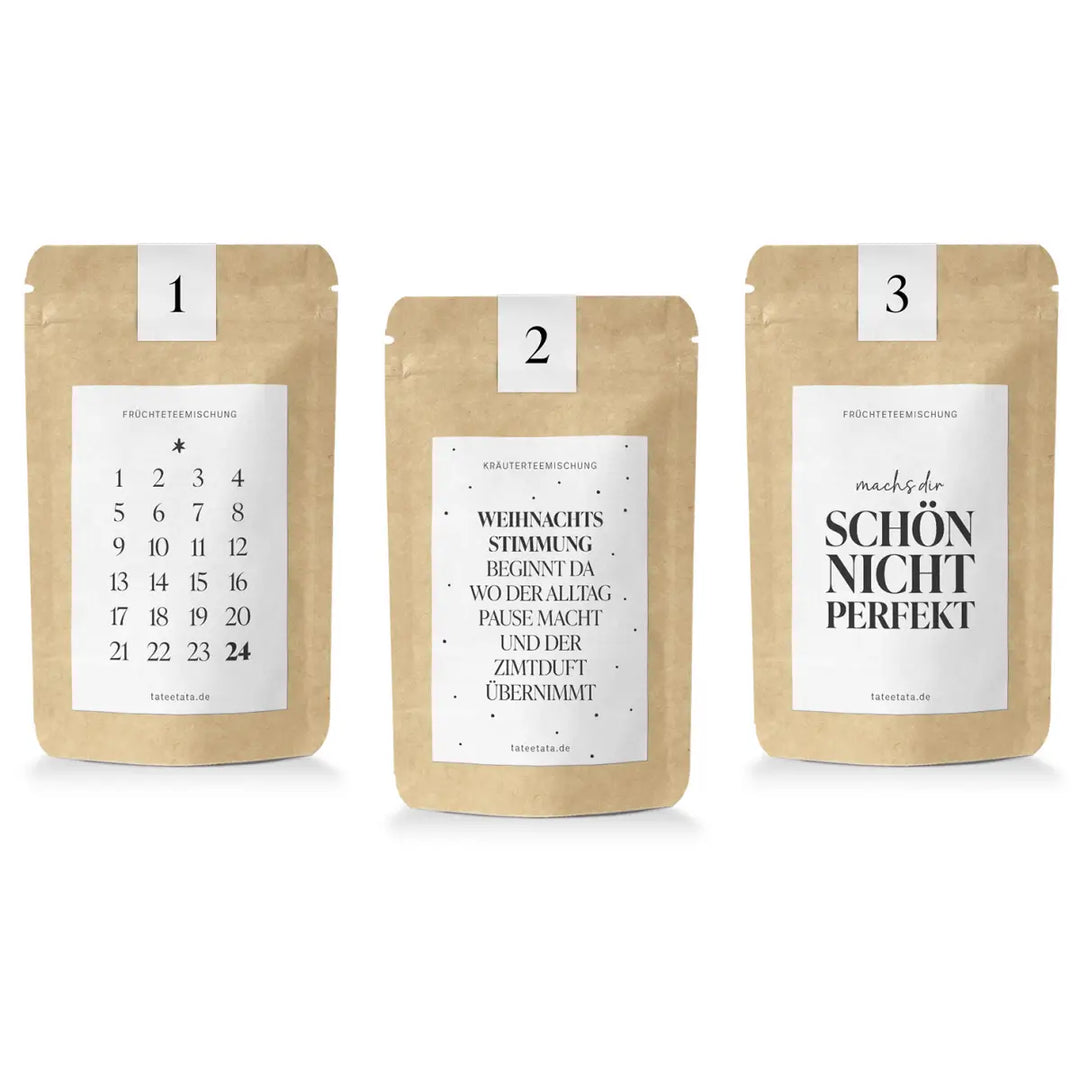 TaTeeTaTa Adventskalender 2025 – 24 Teemomente