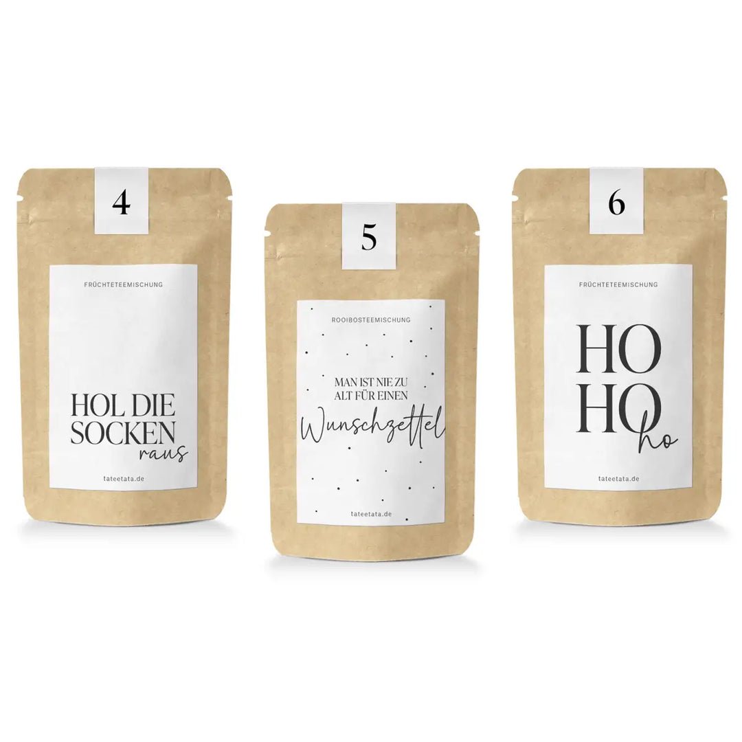 TaTeeTaTa Adventskalender 2025 – 24 Teemomente