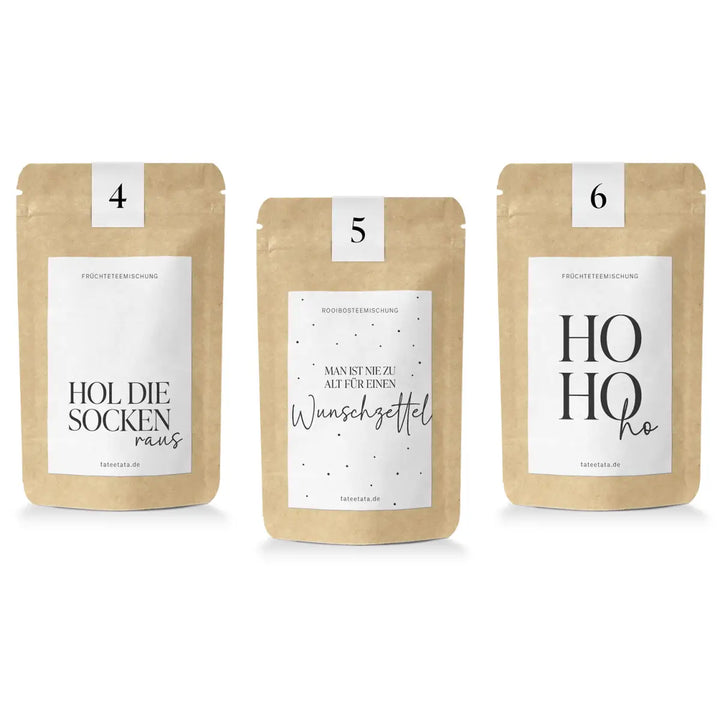 TaTeeTaTa Adventskalender 2025 – 24 Teemomente