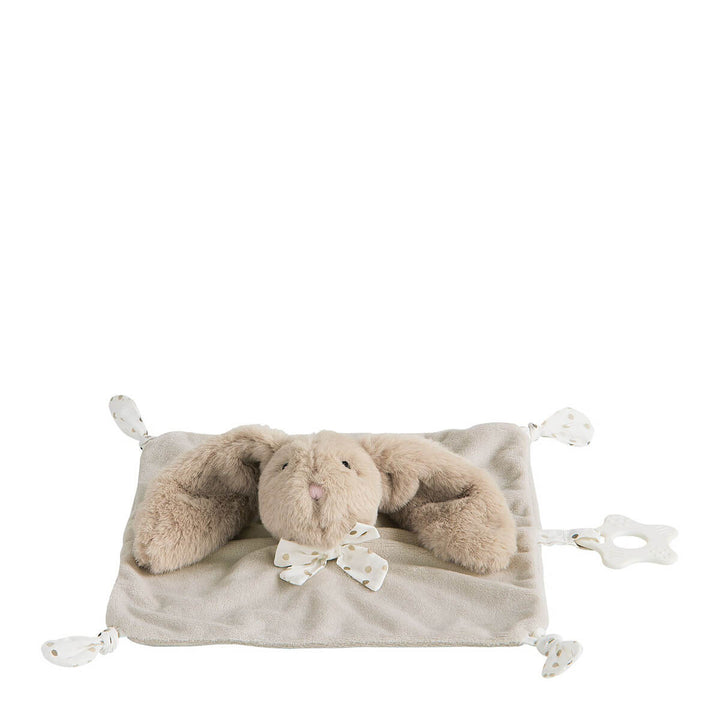 Toudoux Hase mit Beißring – Beigefarbenes Kuscheltier von Mathilde M. (25 cm)