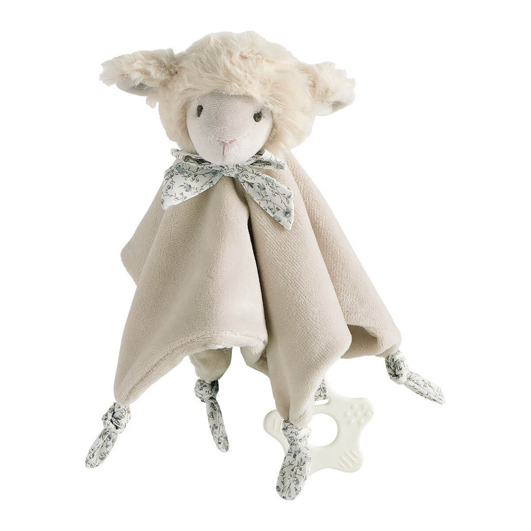 Toudoux Schaf mit Beißring – Cremefarbenes Kuscheltier von Mathilde M.