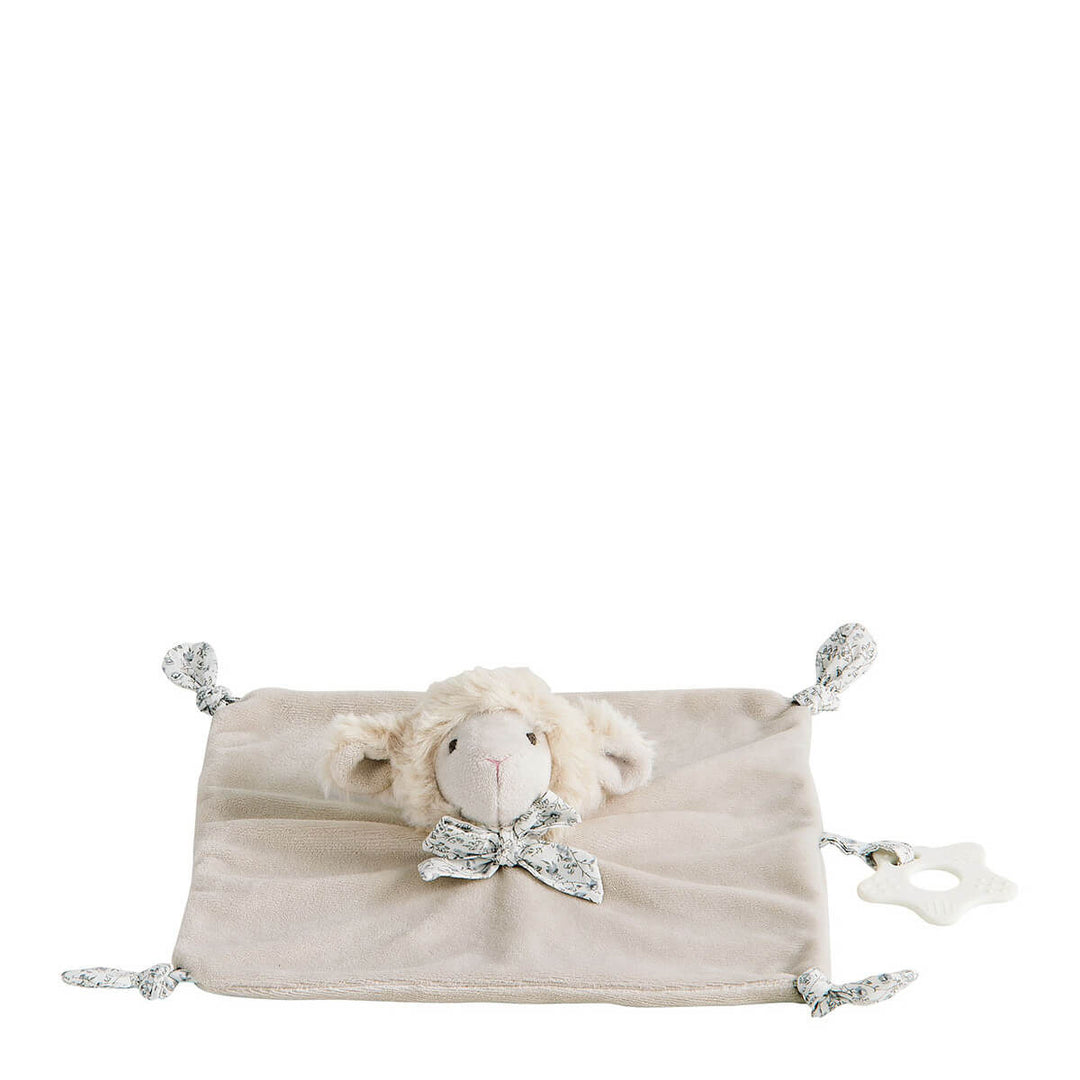 Toudoux Schaf mit Beißring – Cremefarbenes Kuscheltier von Mathilde M.