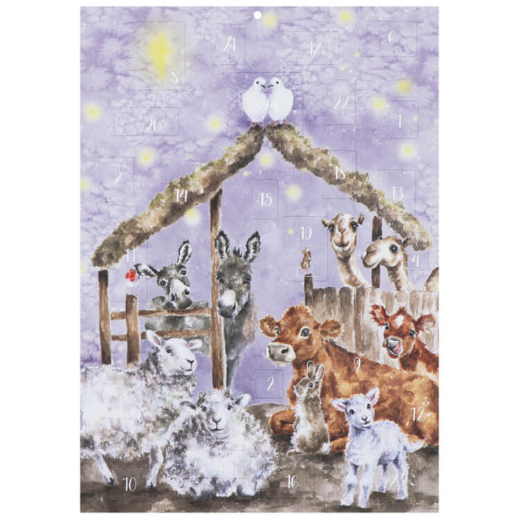 Adventskalender Away In A Manger – By Hannah Dale