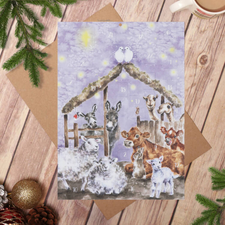 Adventskalender Away In A Manger – By Hannah Dale