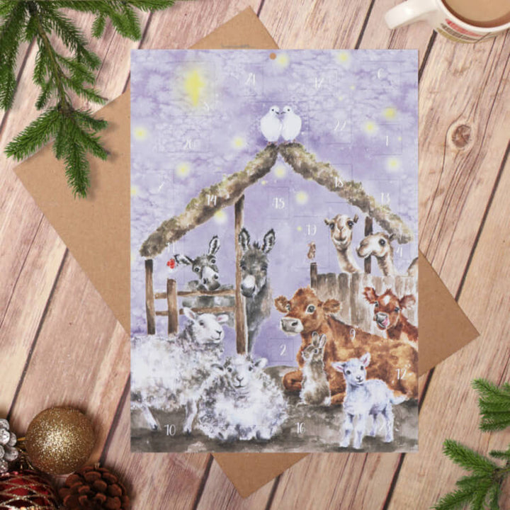 Adventskalender Away In A Manger – By Hannah Dale