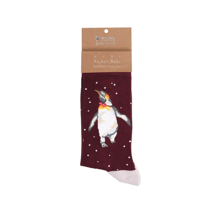 Herrensocken by Hannah Dale  - Weihnachtspinguin