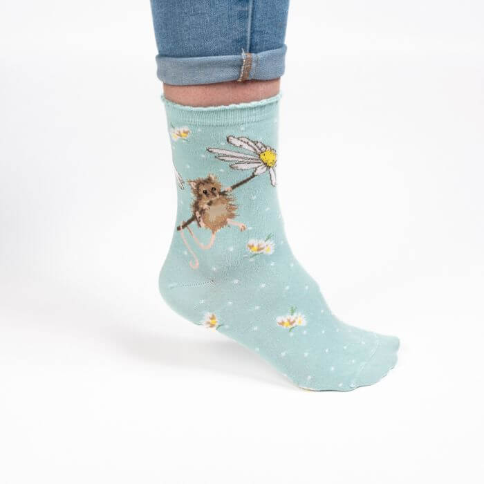 Socken by Hannah Dale - Mausmotiv